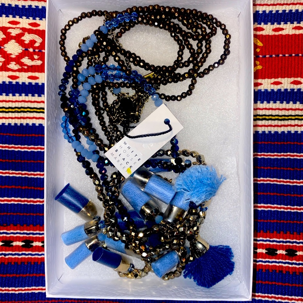 NWT- White House Black Market - Boho Tassel - Necklace
